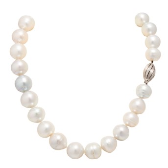 Collier aus 27 Südseeperlen,
