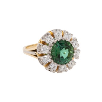 CHRISTIAN BAUER Ring mit Turmalin und Brillanten