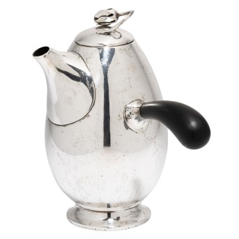 DÄNEMARK Schokoladenkanne, 826 Silber, 1937,