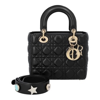 DIOR CHRISTIAN DIOR Handtasche 'KLEINE LADY DIOR - MY ABCDIOR'.