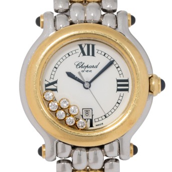 CHOPARD Happy Sport Ref 27/8249-23 Damenuhr von 1995 mit Papieren.
