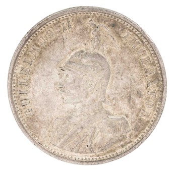 Kolonien u. Nebengebiete / Deutsch-Ostafrika, Wilhelm II., 1 Rupie 1904 A