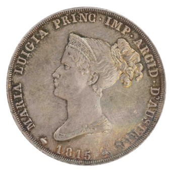 Italien/Parma - 5 Lire 1815,