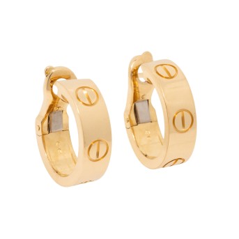 CARTIER Creolen "LOVE",