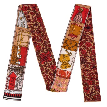 LOUIS VUITTON Bandeau, Länge ca. 120cm.