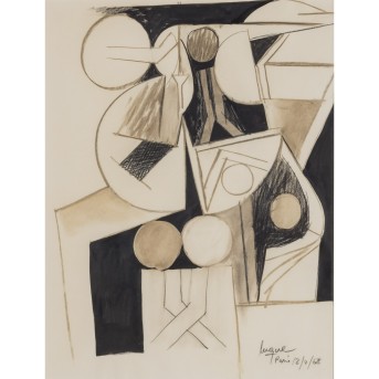 LUQUE, ANGEL (1927-2014), "Abstrakte Komposition", 1968,