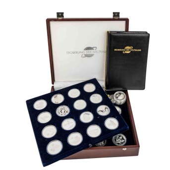 SILBER – Medaillen Eroberung des Weltraums,