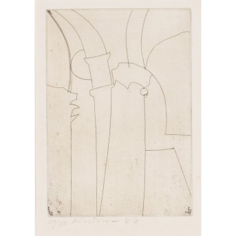 NICHOLSON, BEN (1894-1982), "Urbino", 1966,