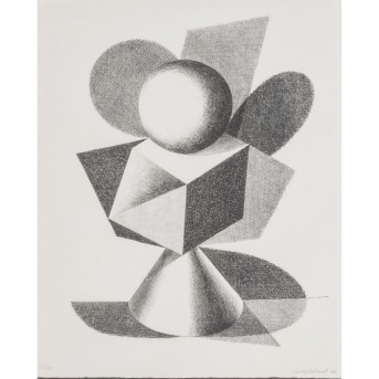 WEISSBROD ? (20. Jh.), 'Geometrische Komposition', 1966,