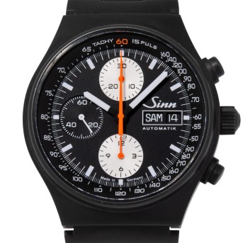 SINN Sportchronograph Anniversary II Ref. 144ST-S, Box und Papiere 2021.