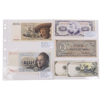 Bank deutscher Länder – Lot aus 7 Scheinen 1948