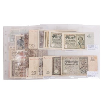 Banknoten-Konvolut / Deutsches Reich 1924–1945