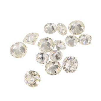Konvolut 14 Diamanten