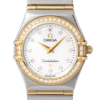 OMEGA Constellation Lady 'MOP Daimonds' Ref. 895.1201, ca. 90er Jahre.