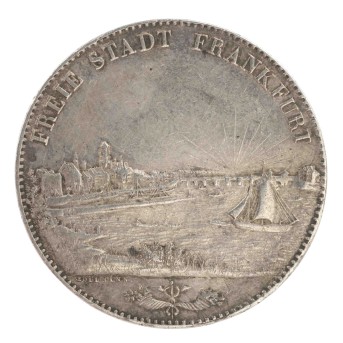 Freie Stadt Frankfurt - 3 1/2 Gulden/ 2 Taler 1841,