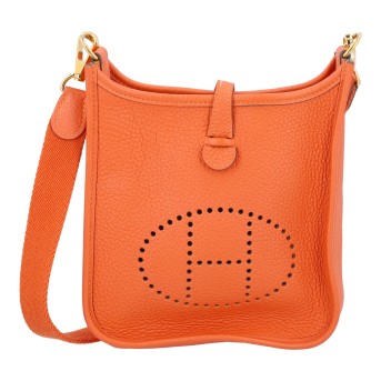 HERMÈS HERMÈS Umhängetasche 'MINI EVELYNE 16'.