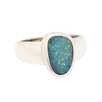 Ring mit Boulderopal,