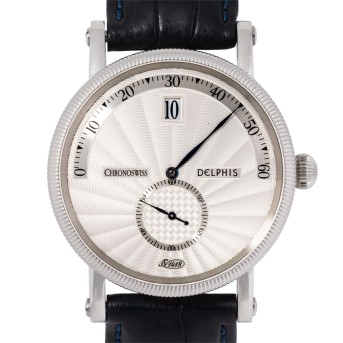 CHRONOSWISS Delphis Herrenuhr Ref. CH1423 mit Box und Papieren von 1999.