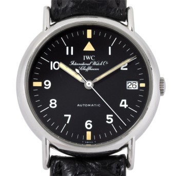 IWC Schaffhausen Neo-Vintage Portofino "Pilot dial" Herrenuhr, Ref. IW3513-12. Ca. 1990er Jahre.