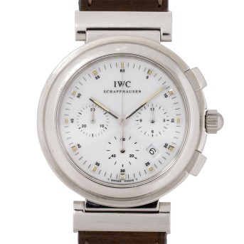 IWC Schaffhausen Neo-Vintage Da Vinci "SL" Herren Chronograph, Ref. IW372801. Ca. 200er Jahre.