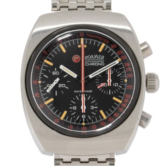 ROAMER Vintage "Stingray" Herren Chronograph, Ref. 726-9120.602. Ca. 1970er Jahre.