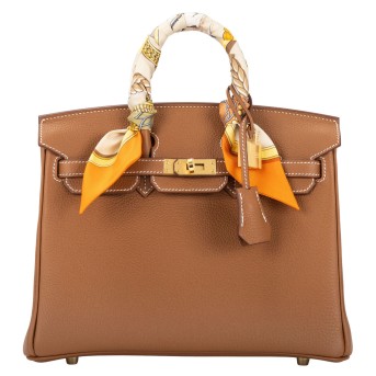HERMÈS HERMÈS Henkeltasche 'BIRKIN BAG 25', Koll.: 2026.