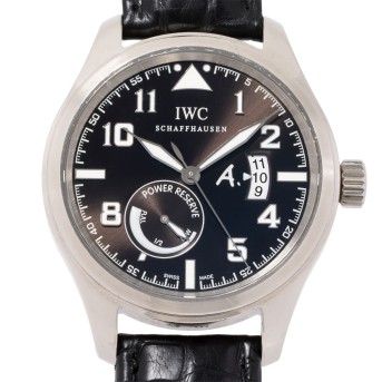 IWC Fliegeruhr in 18K Weißgold Ref. IW320102 Limited Edition "Saint Exupéry" mit Box und Papieren.