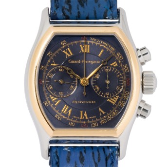 GIRARD PERREGAUX Richeville Ref. 2710 Chronograph mit Box und Papieren, 2006.
