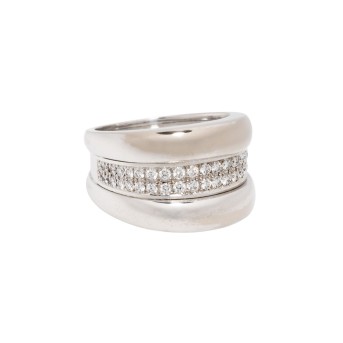 CHOPARD Ring mit Brillanten zus. ca. 0,7 ct,