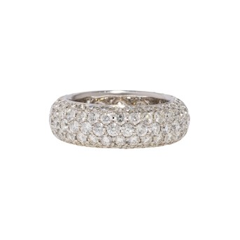 Ring mit Brillanten von zus. ca. 5,09 ct,