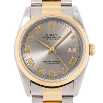 ROLEX Datejust 36 Ref. 16203 mit Papieren, 1999. 