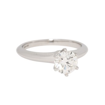TIFFANY & CO. Solitärring mit Brillant 