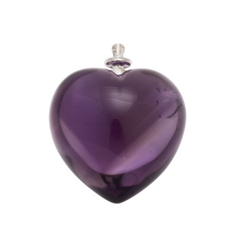 JÖRG HEINZ Herzanhänger aus Amethyst