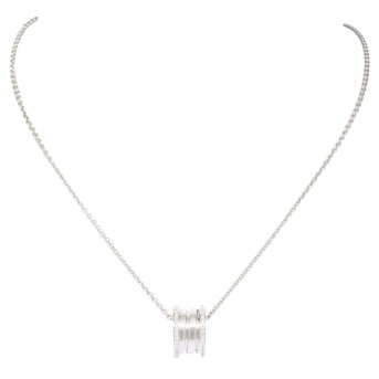 BULGARI Collier 'B.zero1' mit Brillanten von zus. ca. 0,38 ct, 