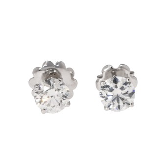 Ohrstecker mit Brillanten zus. 2,07 ct.