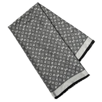 LOUIS VUITTON LOUIS VUITTON Schal 'MONOGRAM DENIM', akt. NP.: 550,-€.
