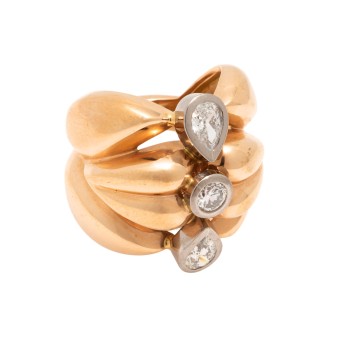 MAJA LÜDI Ring mit Diamanten von zus. ca. 1,5 ct,