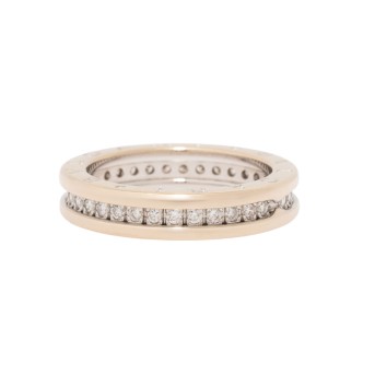 BULGARI "B-zero1" 1-Band-Ring mit Brillanten