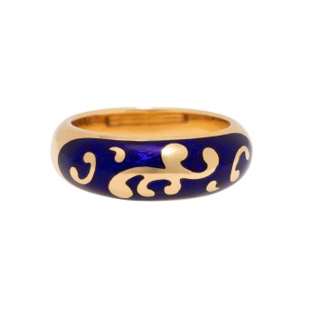 FABERGÉ by VICTOR MAYER Ring mit Email
