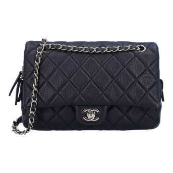 CHANEL CHANEL Umhängetasche  'EASY ZIP FLAP BAG' Koll: 2015-2016.