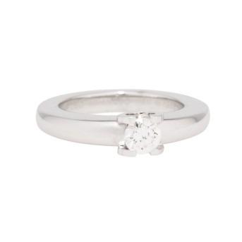 CARTIER CARTIER Vintage Solitärring mit Brillant von ca. 0,3 ct,