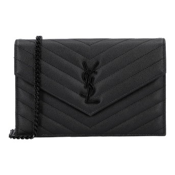 SAINT LAURENT SAINT LAURENT Portemonnaie an Kette 'CASSANDRE ENVELOPE', akt. NP.: 950,-€.