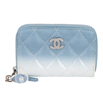 CHANEL CHANEL Portemonnaie 'ZIP AROUND COIN PURSE', Koll.: 2018.