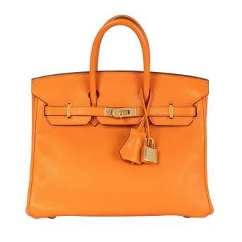 HERMÈS HERMÈS Henkeltasche 'BIRKIN BAG 25', Koll.: 2011.