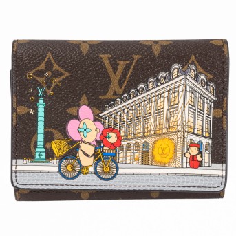 LOUIS VUITTON Portemonnaie 'VICTORINE VIVIENNE HOLIDAY EDITION'.