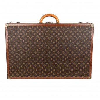 Louis Vuitton Bisten Suitcase 65 Monogram with Stickers
