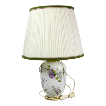 AUGARTEN / WIEN große Porzellanlampe, 20.Jh.,