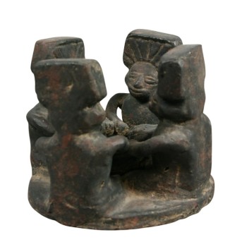 WOHL SÜDAMERIKA Figurengruppe.