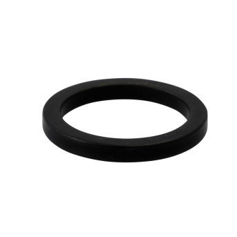 Ladies ring steel black; 2.5/3 mm;