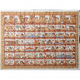 Stoffbild, wohl Bali 21. Jh.